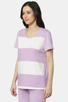 Triumph Cotton Capri Set - Violet Light Combination — thumbnail 2